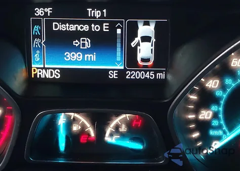 2016 Ford Escape Se z USA, uszkodzony, nr VIN 1FMCU0GX3GUB45634